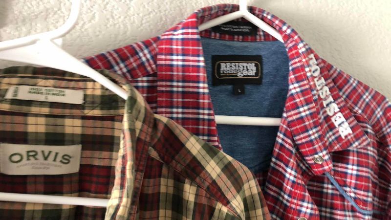 Photo 1 of 3 PLAID SHIRTS M-L ABERCROMBIE AND RESISTOL