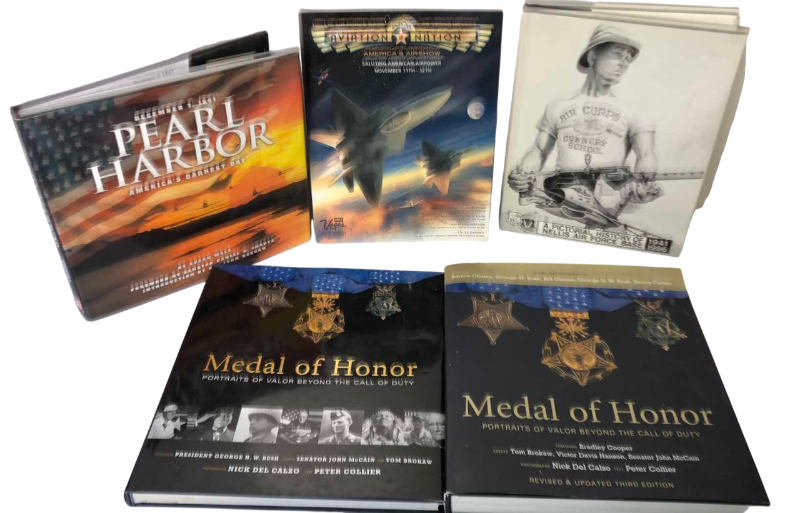 Photo 1 of 5 UNITED STATES MILITARY BOOKS INCLUDES NELLIS AIR FORCE BASE HISTORY 1941-1996