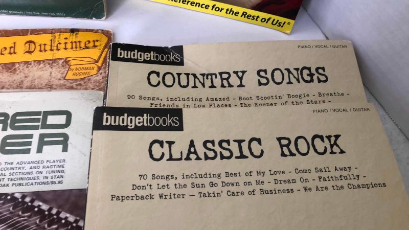 Photo 1 of 10 MUSIC BOOKS