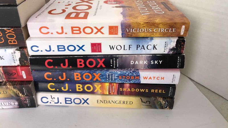 Photo 1 of C. J. BOX BOOKS