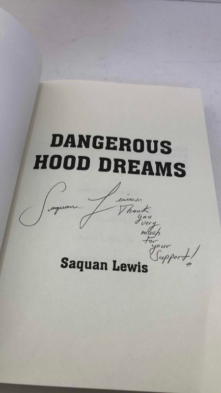 Photo 1 of DANGEROUS HOOD DREAMS SIGNED BY AUTHOR