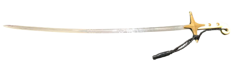 Photo 1 of USMC MARINE OFFICER’S CEREMONIAL MAMELUKE SWORD