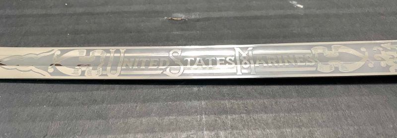 Photo 1 of USMC MARINE OFFICER’S CEREMONIAL MAMELUKE SWORD