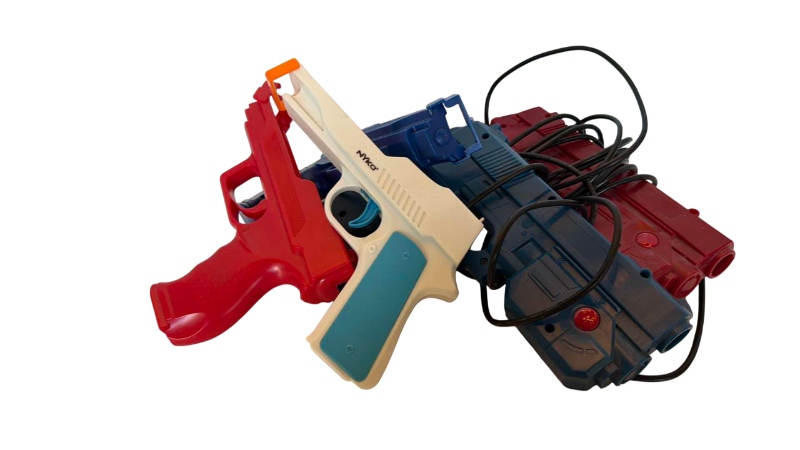 Photo 1 of 5-NYKO & MISC GAMING GUNS