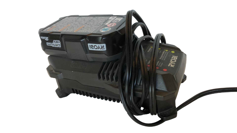 Photo 1 of RYOBI 18V BATTERY AND CHARGER