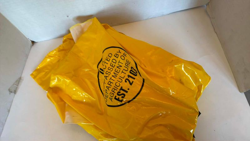 Photo 1 of ADULT SLIM JIM COSTUME RED TOP YELLOW BOTTOM