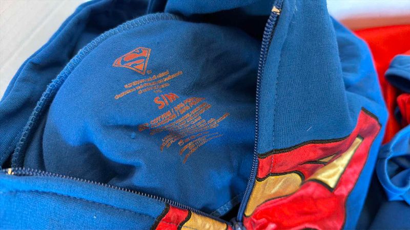 Photo 1 of ADULT SUPERMAN COSTUME & PET SIZE SUPERMAN