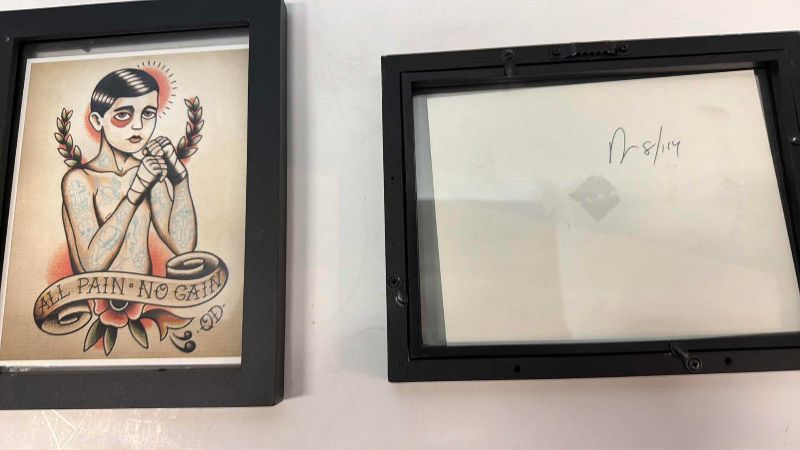 Photo 1 of 2-FRAMED ART POSTERS-LIMITED ADDITION