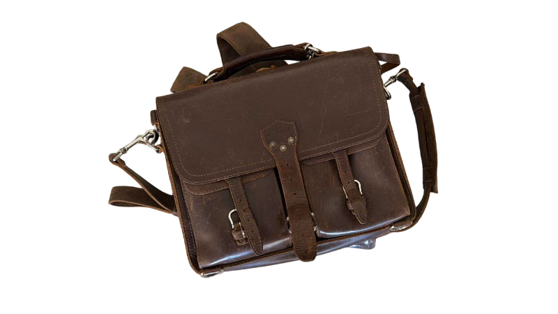 Photo 1 of LEATHER SADDLEBACK SATCHEL