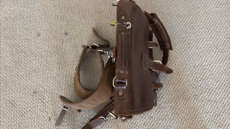 Photo 1 of LEATHER SADDLEBACK SATCHEL