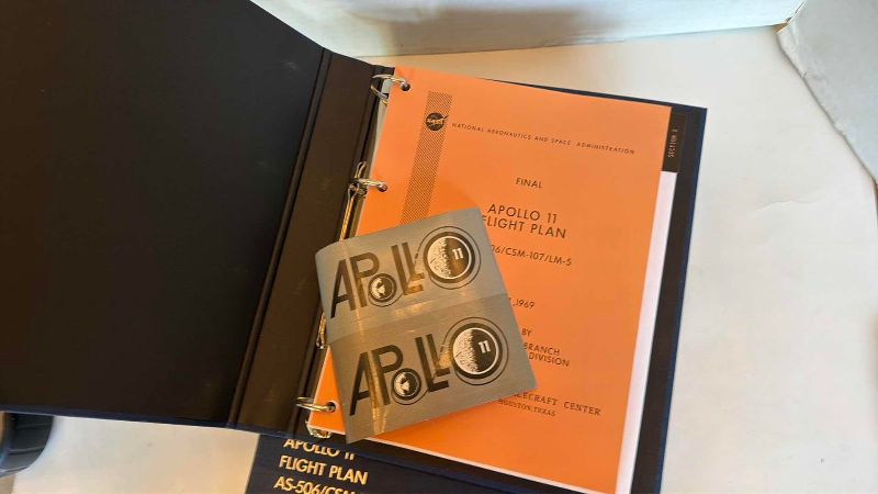 Photo 1 of APOLLO 11 FLIGHT PLAN