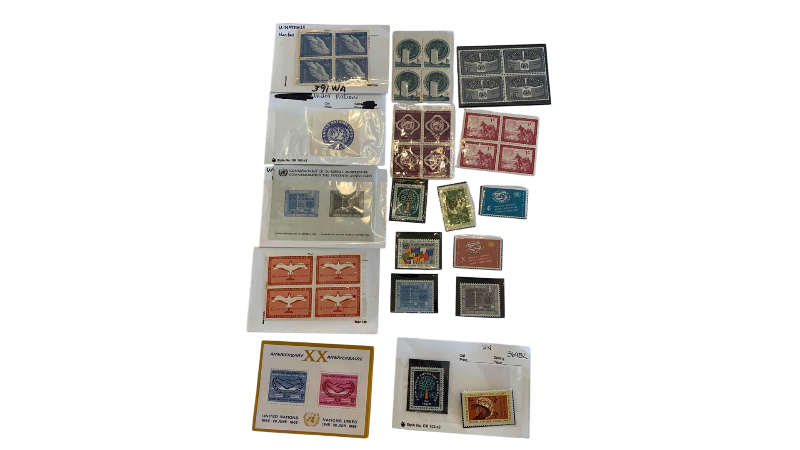 Photo 1 of UNITED NATIONS STAMPS