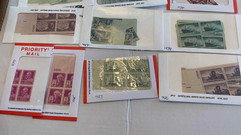 Photo 1 of VINTAGE UNITED STATES 3 CENT STAMPS