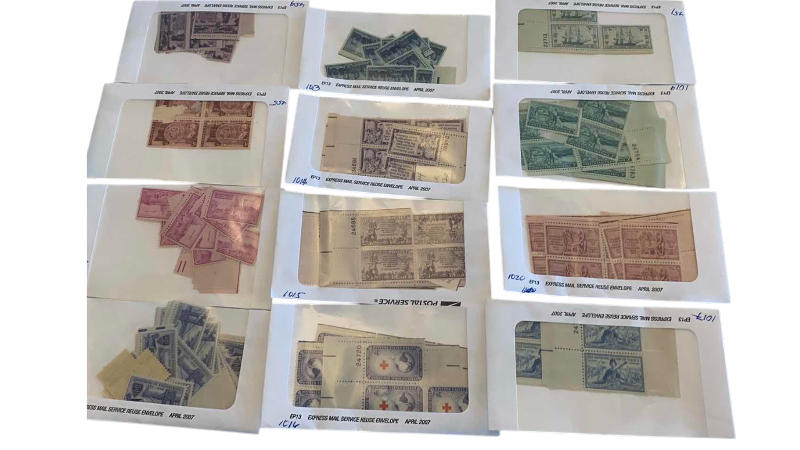 Photo 1 of VINTAGE UNITED STATES 3 CENT STAMPS