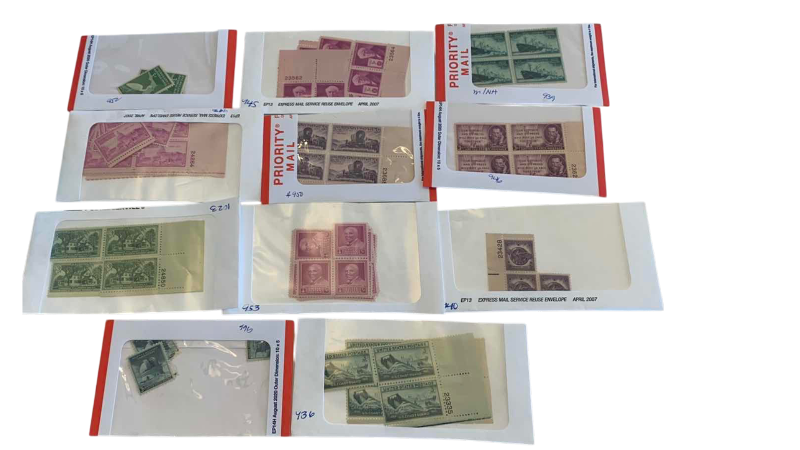 Photo 1 of VINTAGE UNITED STATES 3 CENT STAMPS