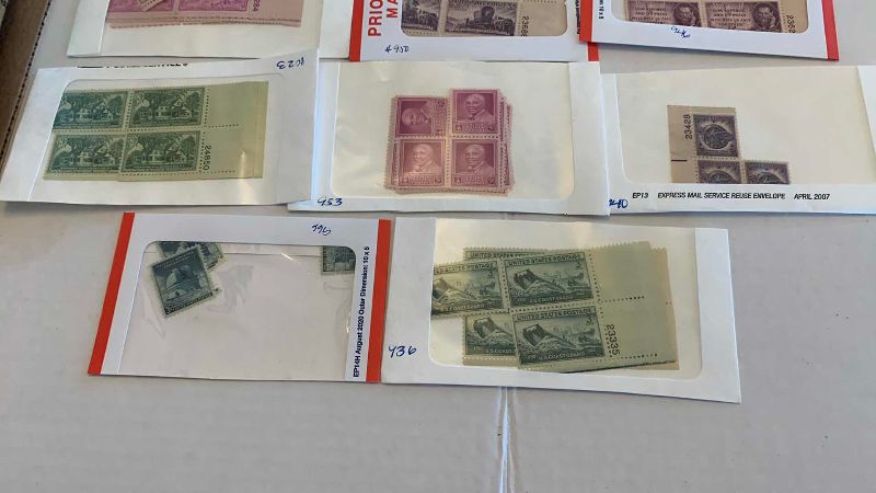 Photo 1 of VINTAGE UNITED STATES 3 CENT STAMPS