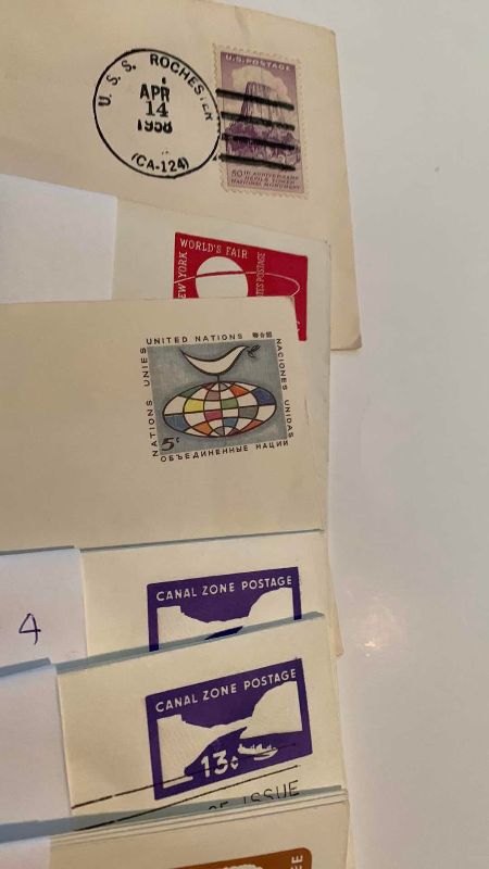 Photo 1 of VINTAGE UNITED STATES STAMPED ENVELOPES