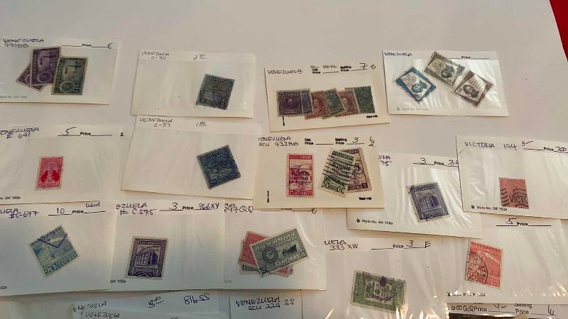 Photo 1 of VENEZUELA POSTAGE STAMPS