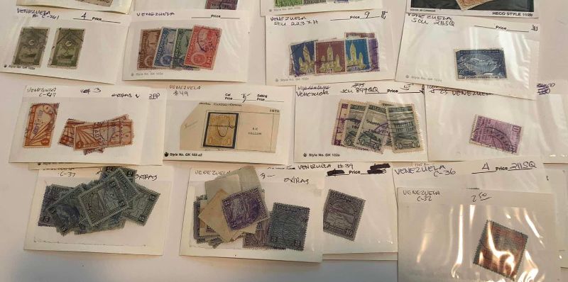 Photo 1 of VENEZUELA POSTAGE STAMPS