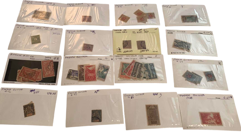 Photo 1 of FRENCH GUYANA STAMPS