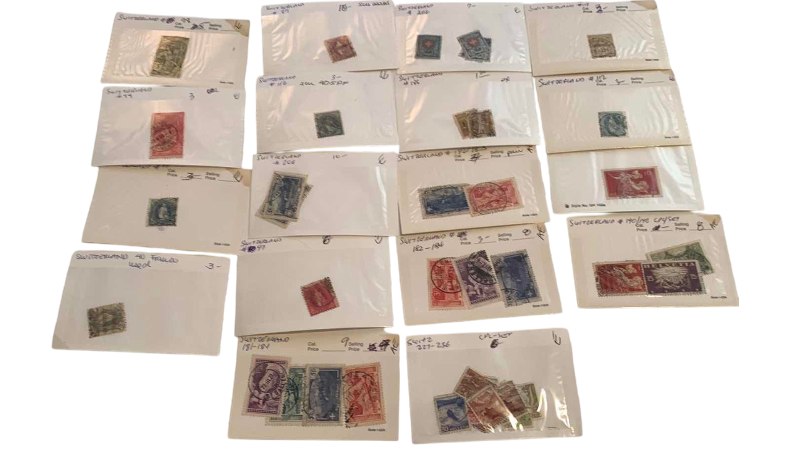 Photo 1 of SWITZERLAND, POSTAGE STAMPS