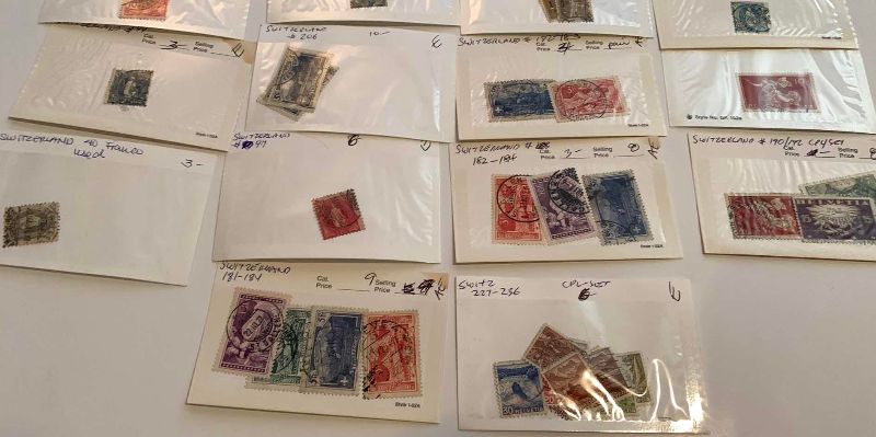 Photo 1 of SWITZERLAND, POSTAGE STAMPS