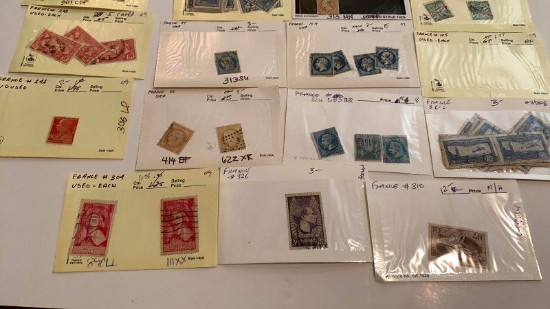Photo 1 of FRANCE, POSTAGE STAMPS