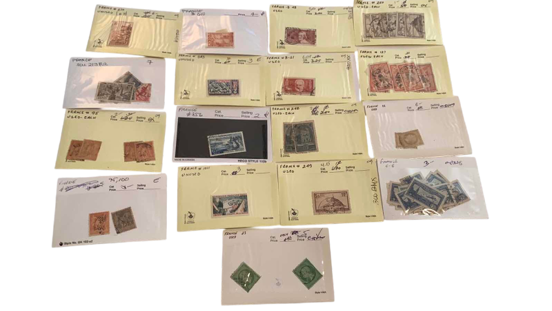 Photo 1 of FRANCE POSTAGE STAMPS