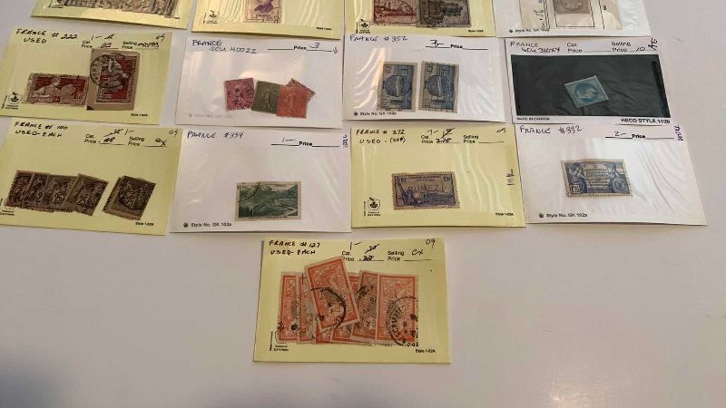 Photo 1 of FRANCE POSTAGE STAMPS