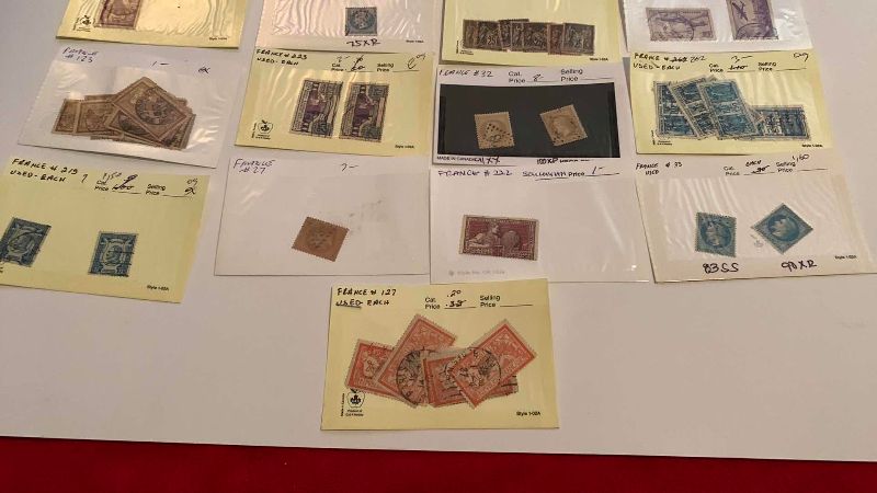Photo 1 of FRANCE POSTAGE STAMPS