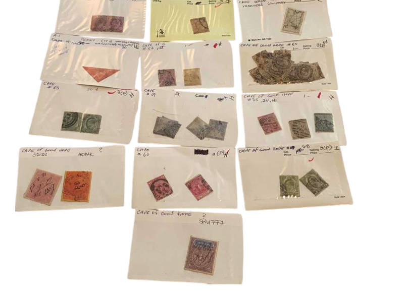Photo 1 of CAPE OF GOOD HOPE POSTAGE STAMPS