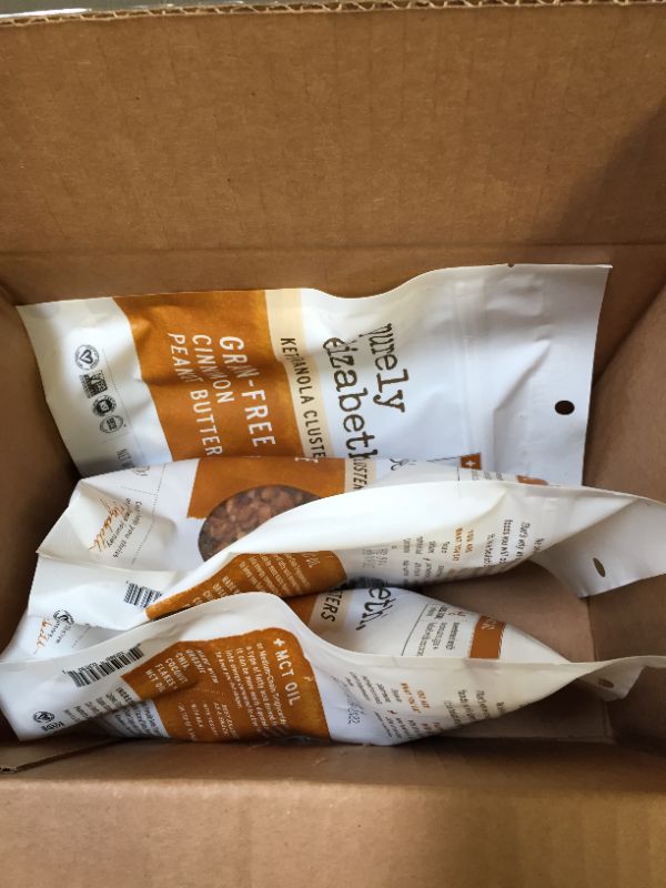 Photo 3 of 
Purely Elizabeth Grain Free Granola Peanut Butter Cinnamon - 8oz
 3 pack 
exp 04/09/2022

