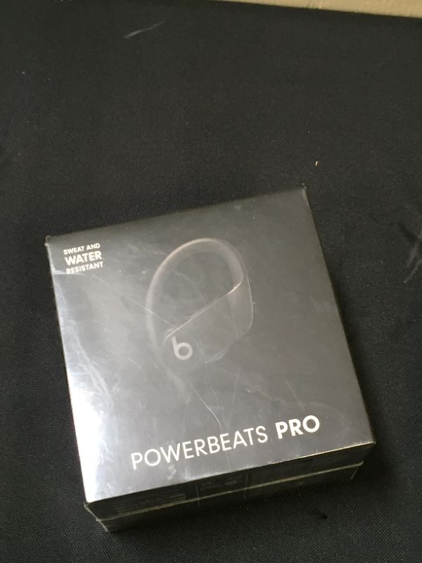Photo 5 of Beats Powerbeats Pro Wireless Earbuds - Black (MY582LL/a)
(factory sealed)