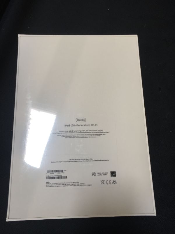 Photo 5 of 2021 Apple 10.2-inch iPad (Wi-Fi, 64GB) - Space Gray ---- FACTORY SEALED 
