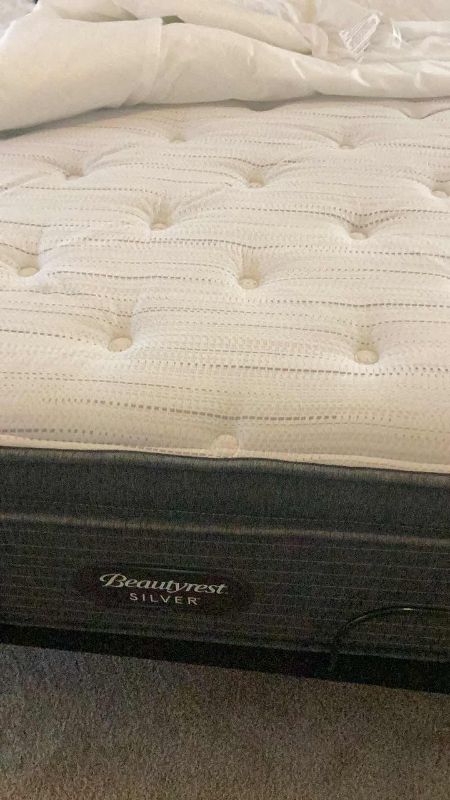 Photo 3 of BEAUTYREST BRAMPTON PLUSH SILVER PILLOW TOP MATTRESS KING SIZE. BED FRAME NOT INCLUDED.