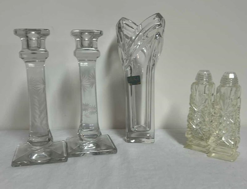 Photo 1 of 5 PIECE CRYSTAL ASSORTMENT