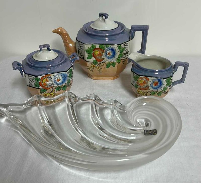 Photo 1 of PORCELAIN AND CRYSTAL ASSORTMENT