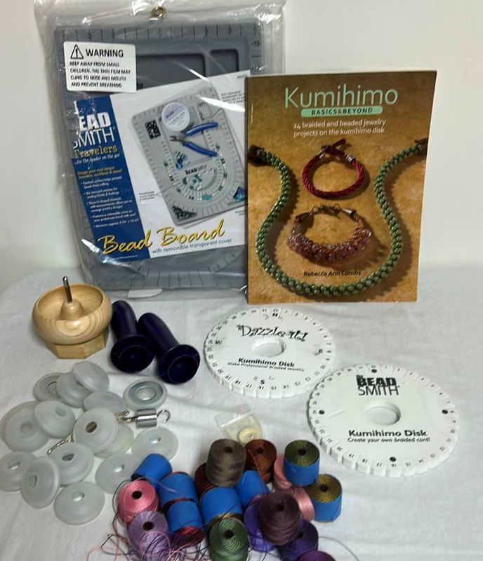 Photo 1 of KUMIHIMO -  JEWELRY MAKING  SUPPLIES