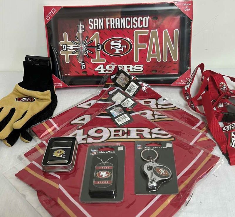 Photo 1 of NFL FAN GEAR 49'ERS