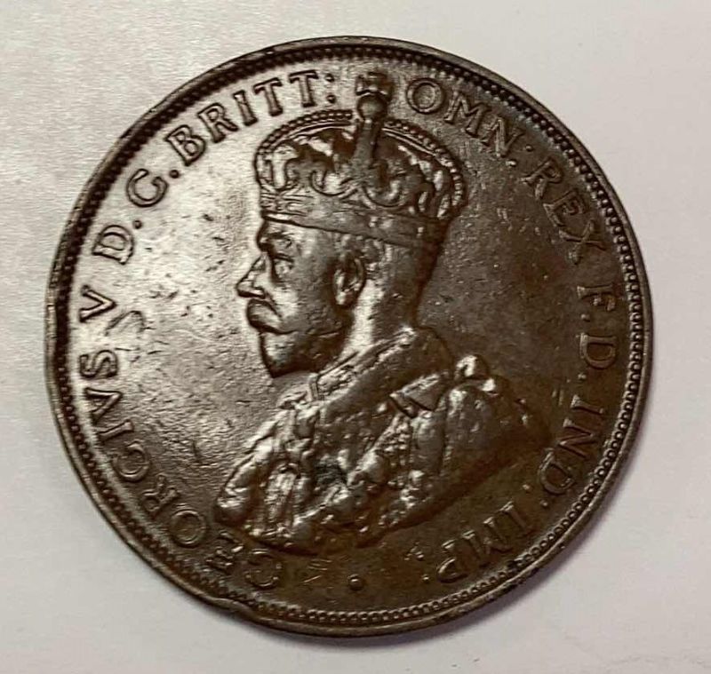 Photo 1 of 1934 AUSTRALIA PENNY COIN