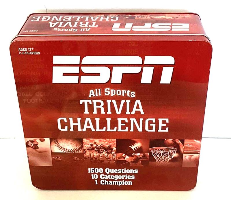 Photo 1 of ESPN ALL SPORTS TRIVIA CHALLENGE GAME UNUSED