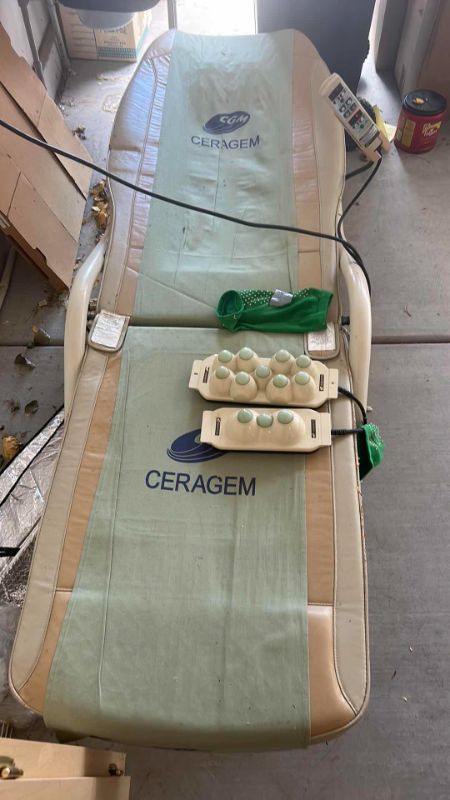 Photo 3 of CERAGEM MASSAGE BED POWERS ON