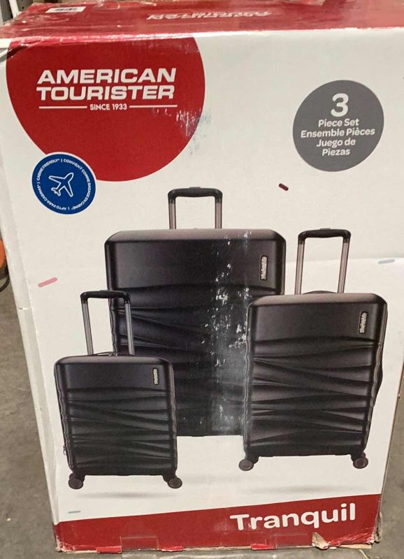 Photo 1 of 3 PIECE AMERICAN TOURISTER BY SAMSONITE TRANQUIL new in box