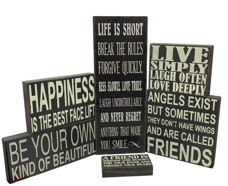 Photo 1 of 6 AFFIRMATION WALL DECOR SIGNS