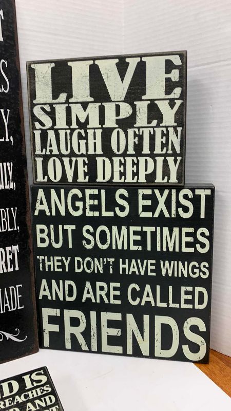 Photo 1 of 6 AFFIRMATION WALL DECOR SIGNS