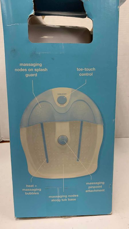 Photo 1 of FOOT BATH WITH BUBBLES AND HEAT