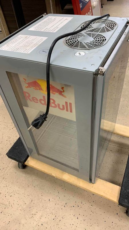 Photo 1 of RED BULL REFRIGERATOR 16” X 16” H 25”