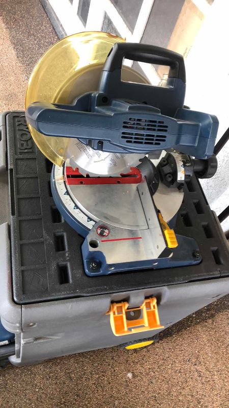 Photo 1 of RYOBI CORDLESS 6 PACK TOOL CUBE POWER TOOL CART WITH TOOLS NO BATTERIES