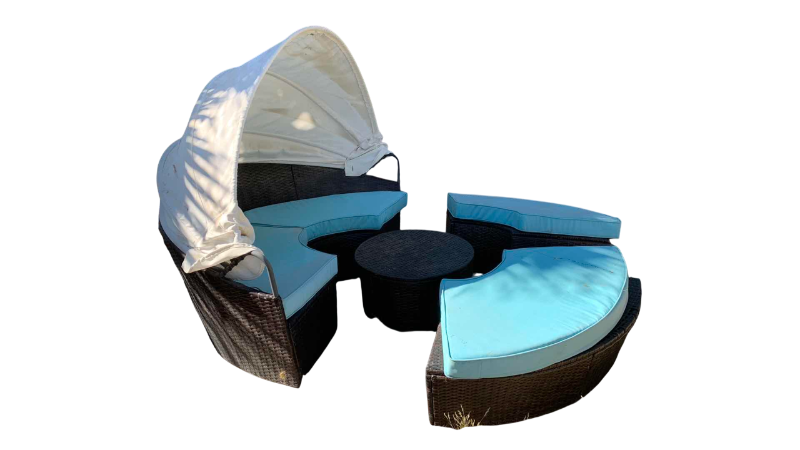 Photo 1 of MODWAY CONVENE CANOPY OUTDOOR PATIO DAYBED