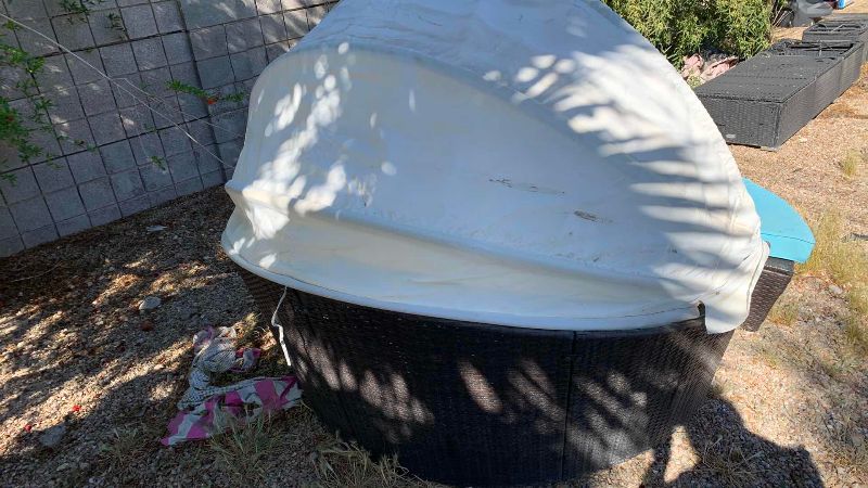 Photo 1 of MODWAY CONVENE CANOPY OUTDOOR PATIO DAYBED